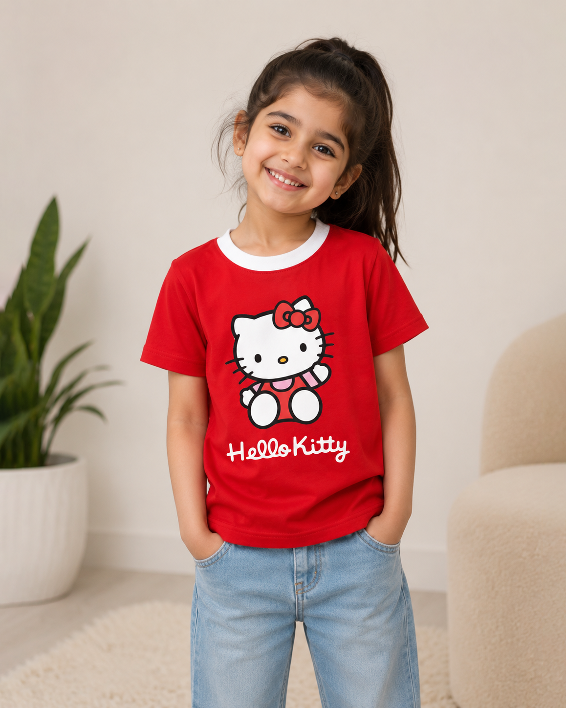 Hello Kitty Ringer T-Shirt