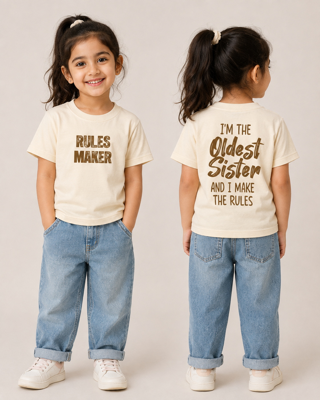 Rules Maker Oldest Sister Graphic T-Shirt