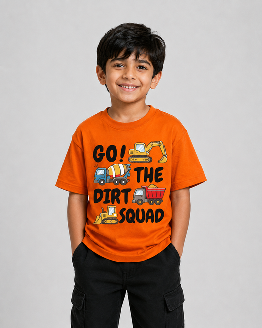Dirt Squad Graphic Oversize T-Shirt