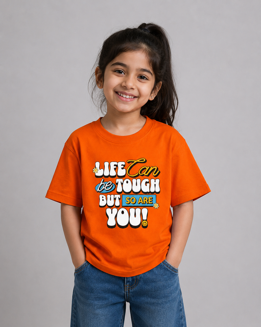 Life Can Be Tough Graphic Oversize T-Shirt