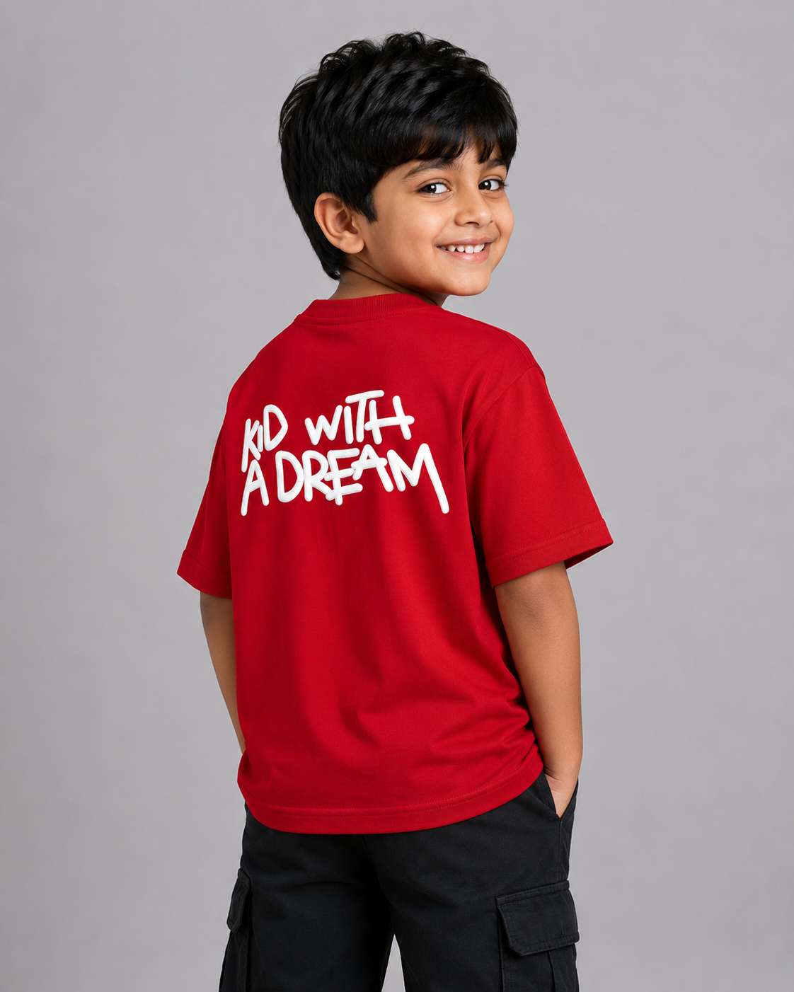 Kid With A Dream Graphic Oversize T-Shirt