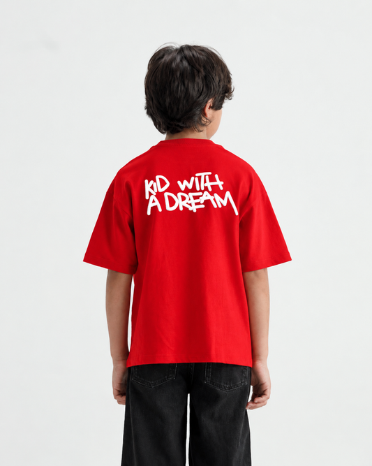 Kid With A Dream Graphic Oversize T-Shirt