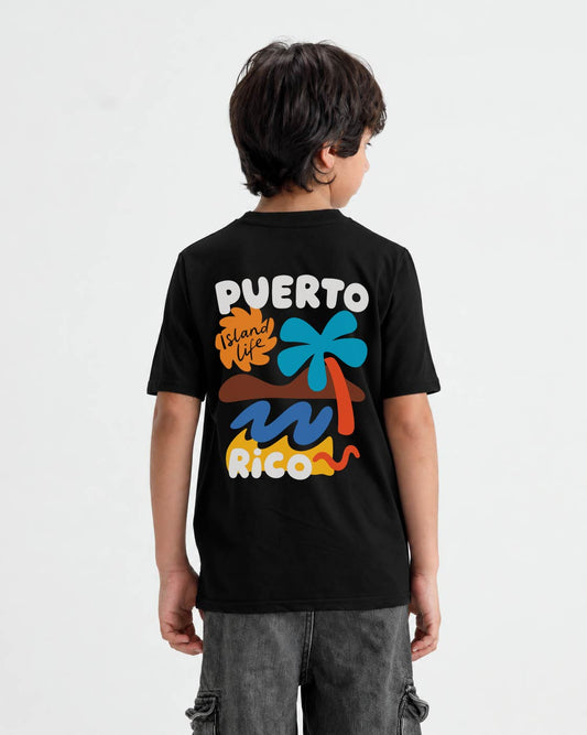 Puerto Rico Island Life Graphic T-Shirt
