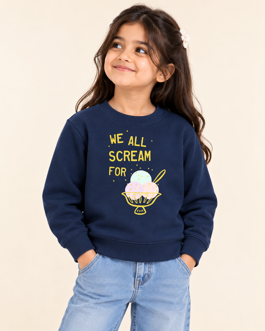 We All Scream for Ice Cream Sweatshirt