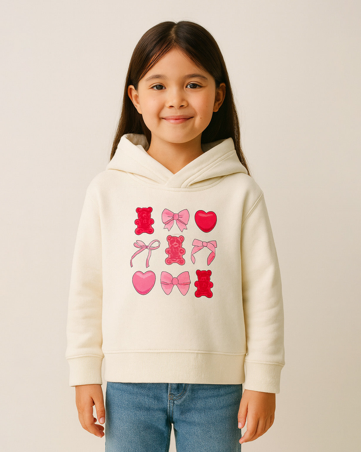 Jelly Bear & Hearts Hoodie