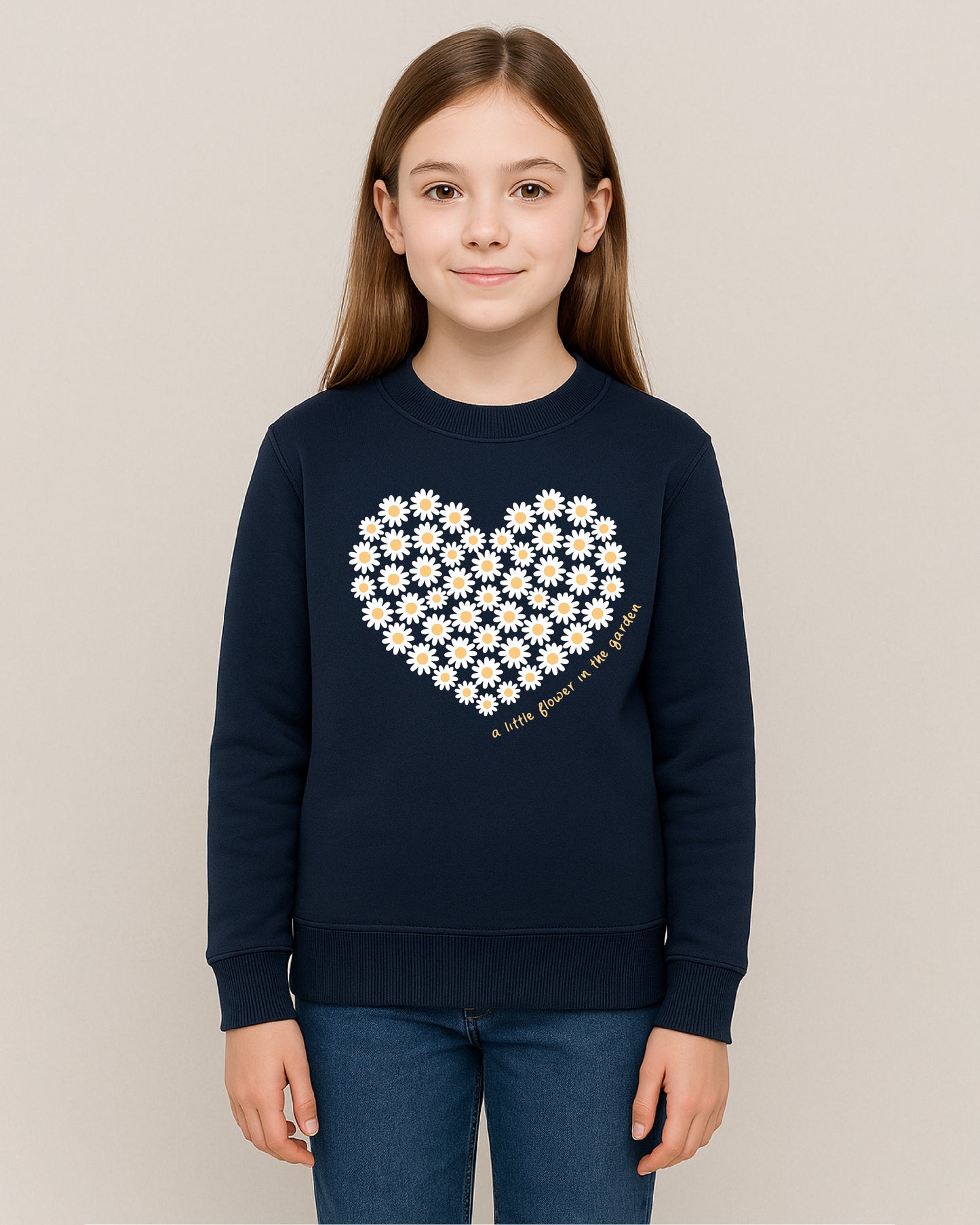 Little Flower in the Garden Sweatshirt