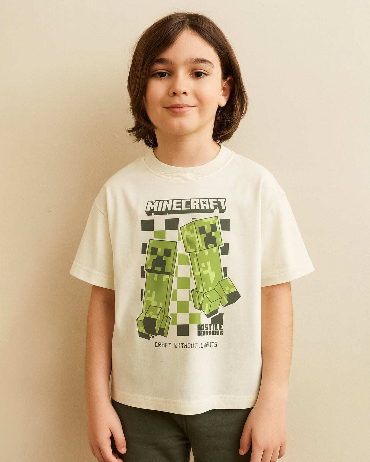 Minecraft Creeper Graphic T-Shirt