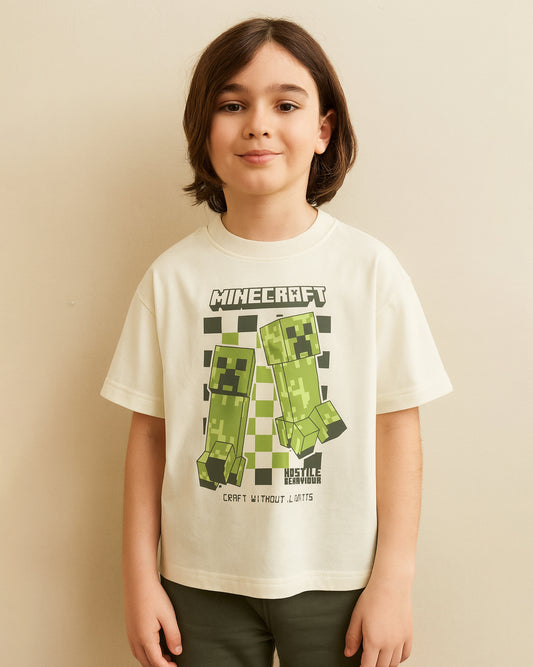 Minecraft Creeper Graphic T-Shirt