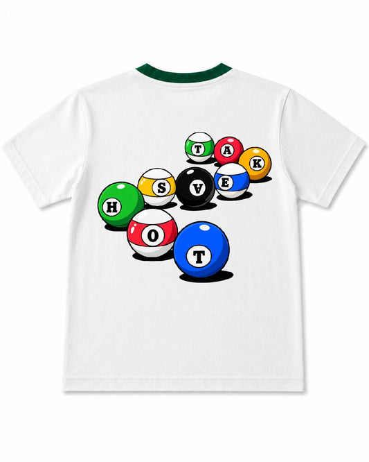 Take The Shot Graphic Ringer T-Shirt