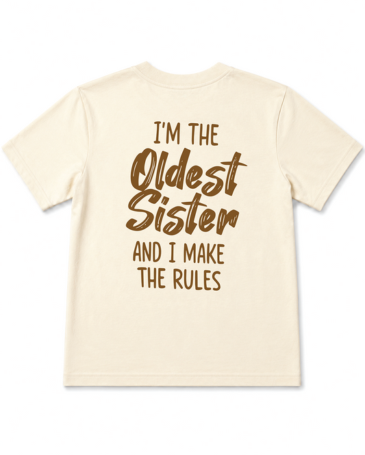 Rules Maker Oldest Sister Graphic T-Shirt