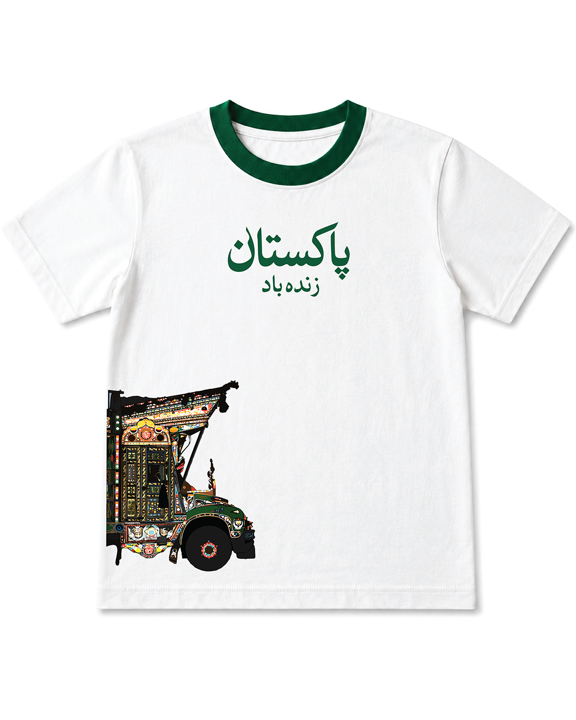 Pakistan Truck Art Ringer T-Shirt