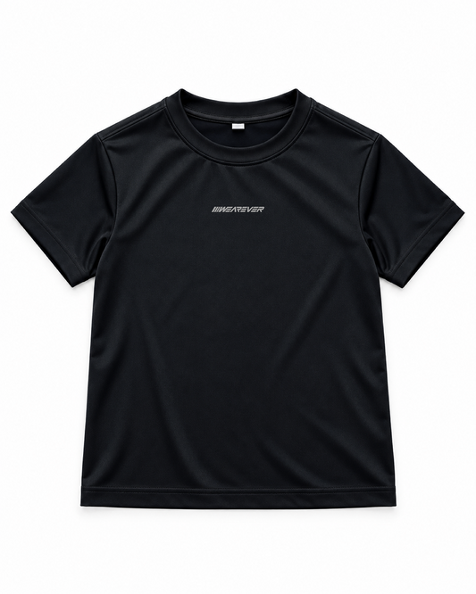 Kids Active Tee – Black