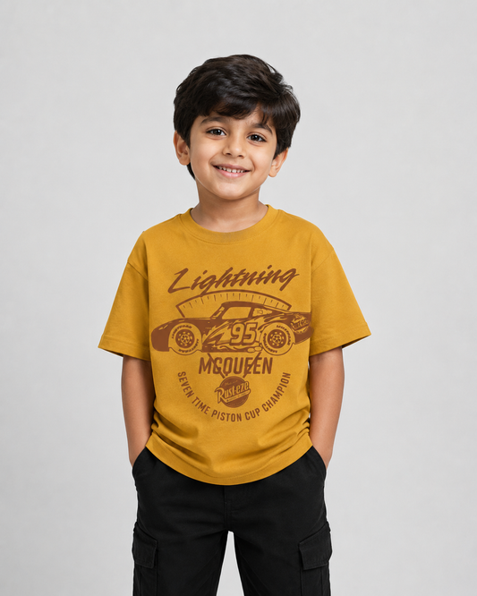 Lightning MCqueen Graphic Oversize T-Shirt