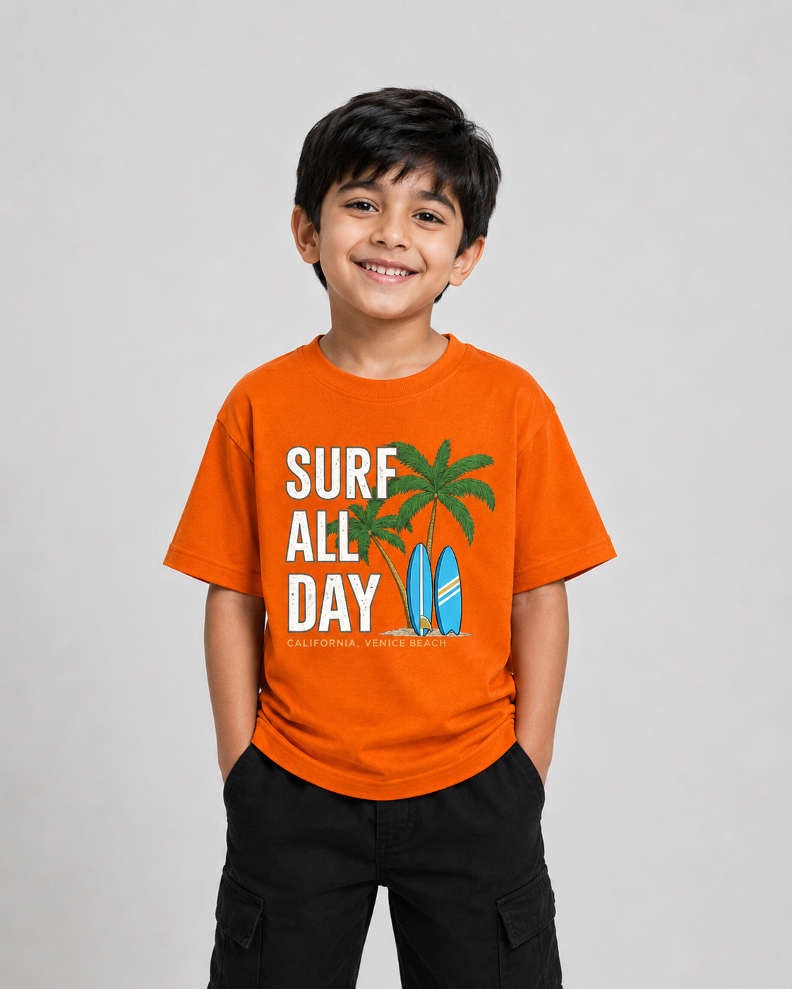 Surf All Day Graphic Oversize T-Shirt