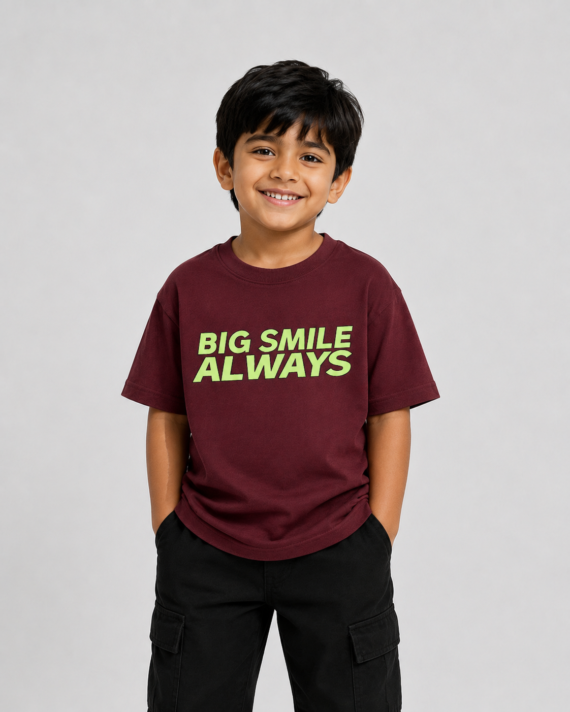 Bright Days Ahead Kids Graphic Overize T-Shirt