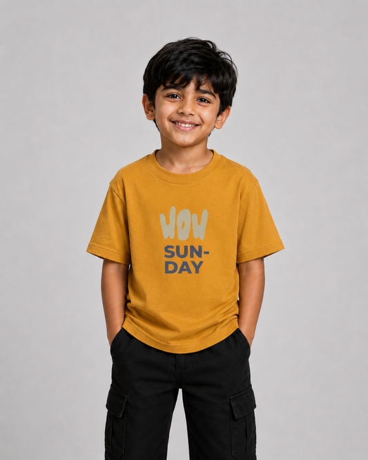 Sunday Graphic Oversize T-Shirt