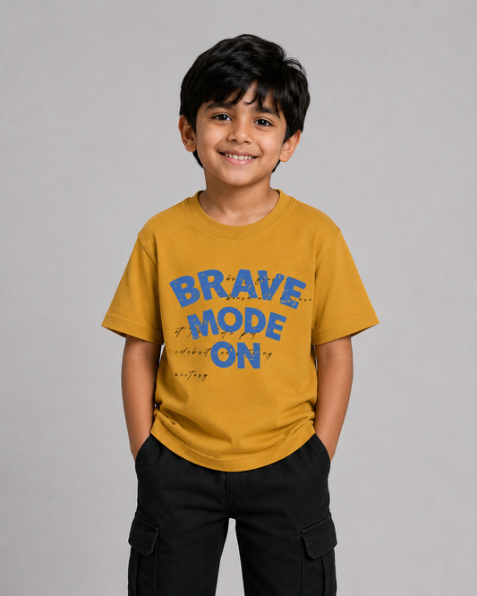 Brave Mode Graphic Oversize T-Shirt
