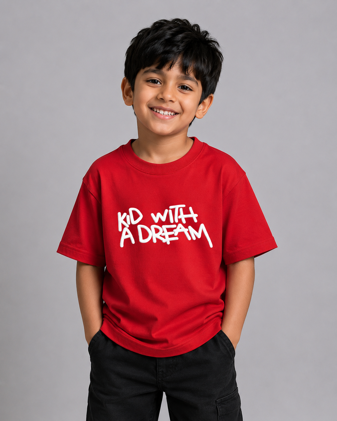 Kid With A Dream Graphic Oversize T-Shirt