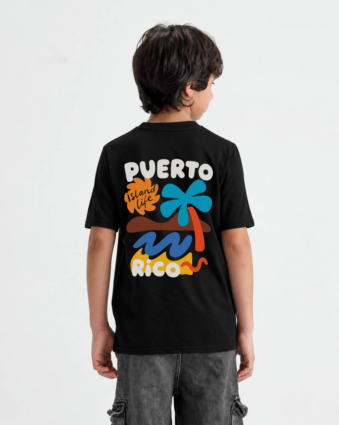 Puerto Rico Island Life Graphic T-Shirt