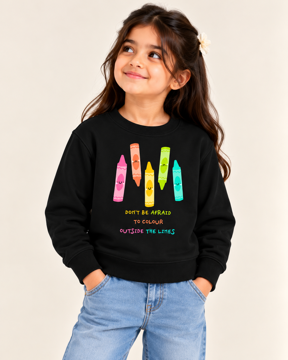 Color Outside The Line Sweatshirt