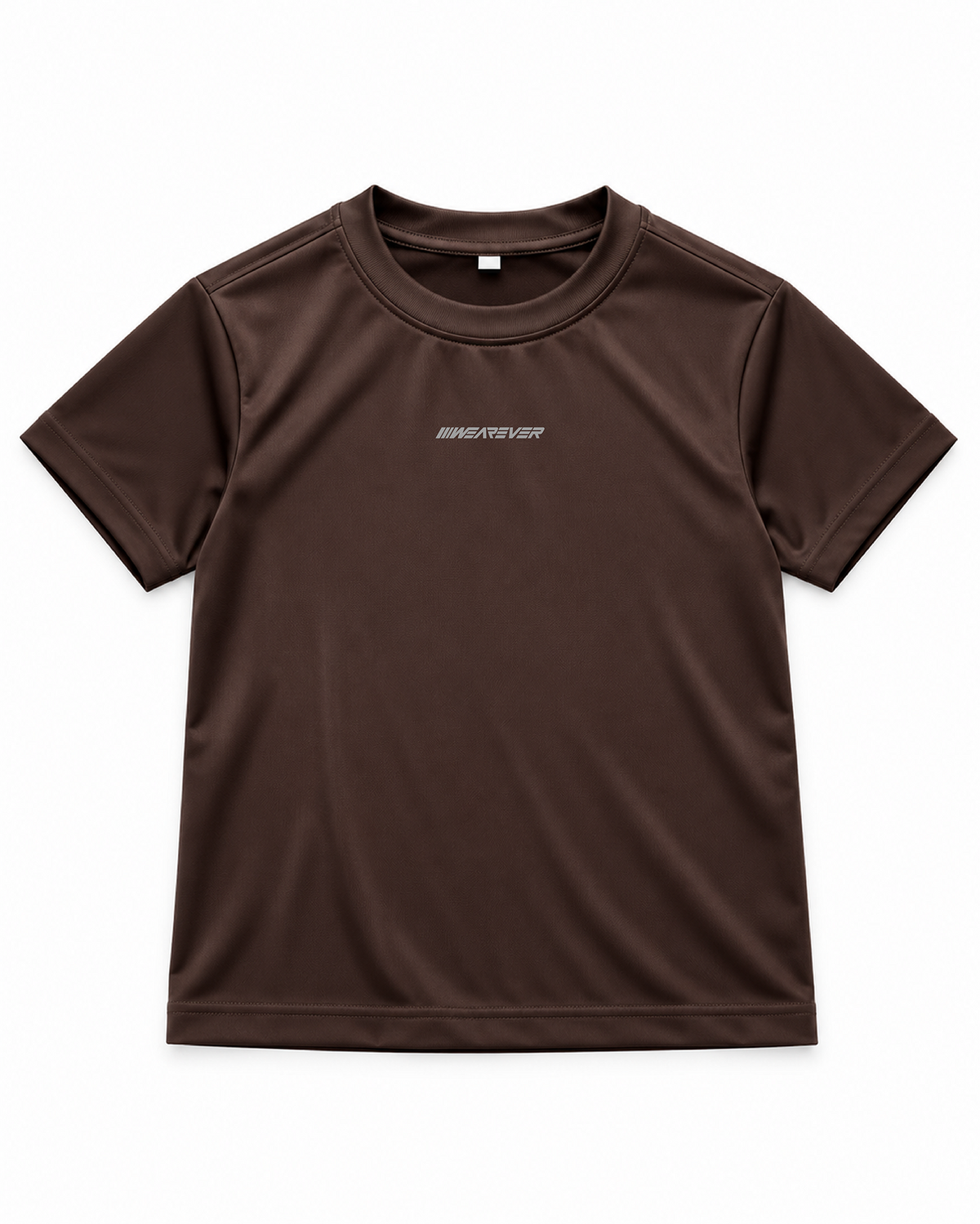 Kids Active Tee – Chocolate Brown