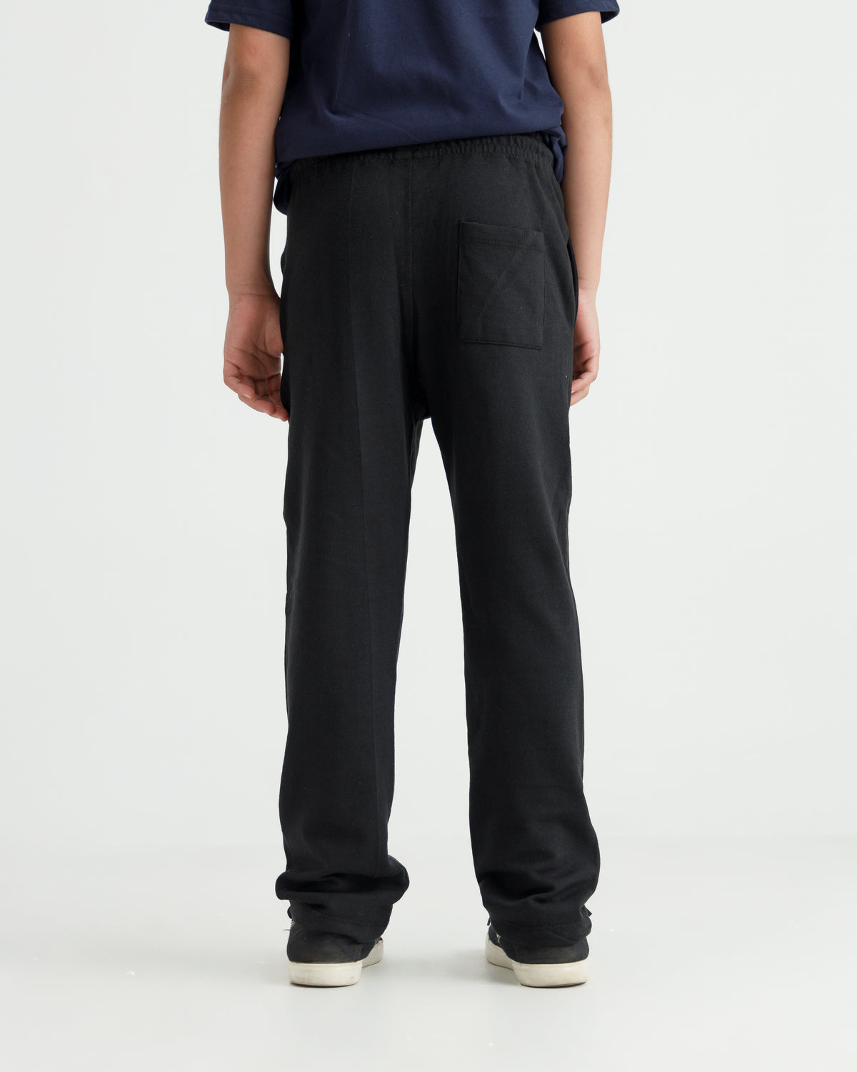 Black Relaxed Fit Trousers
