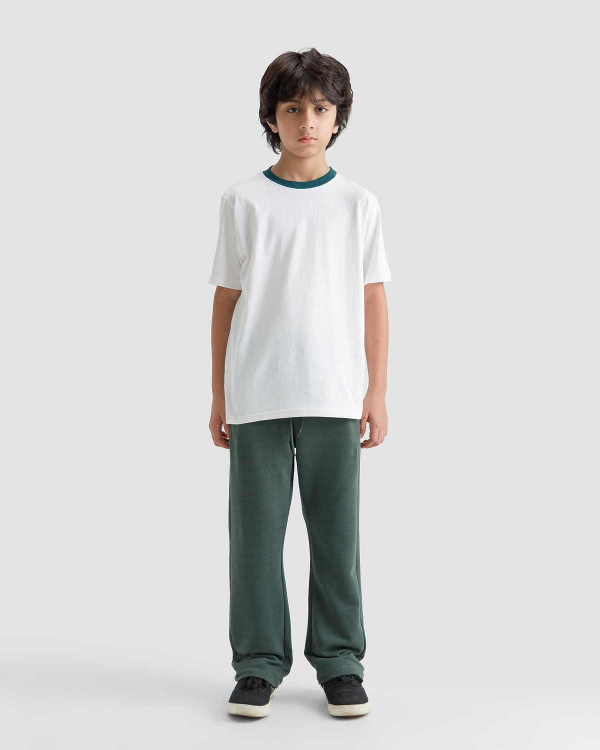 Olive Relaxed Fit Trousers