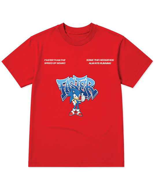Sonic Graphic Oversize T-Shirt