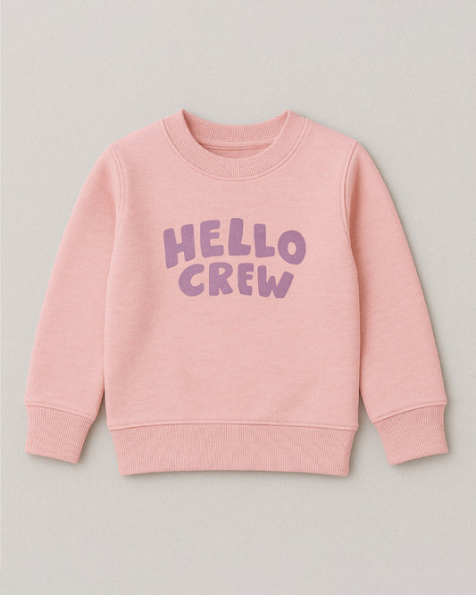 Hello Crew Sweatshirt