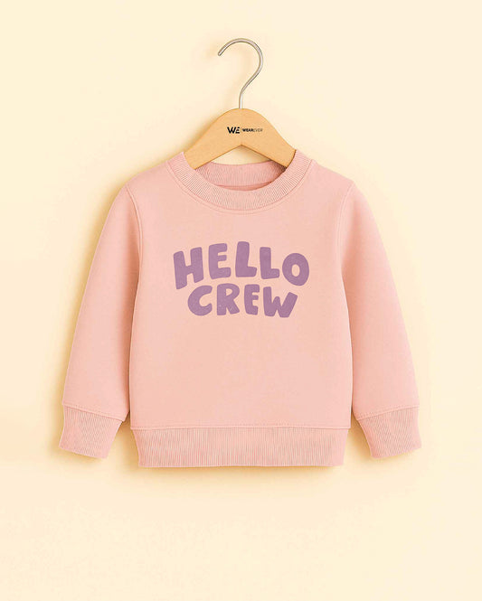 Hello Crew Sweatshirt