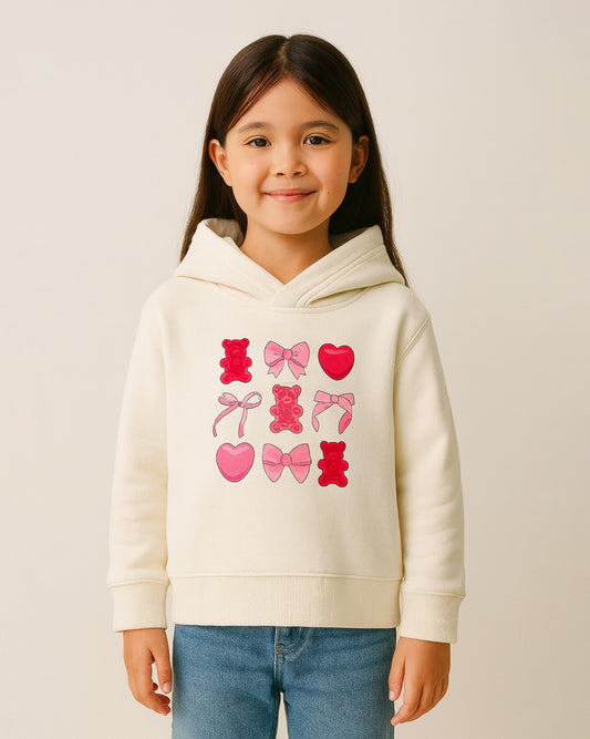Jelly Bear & Hearts Hoodie