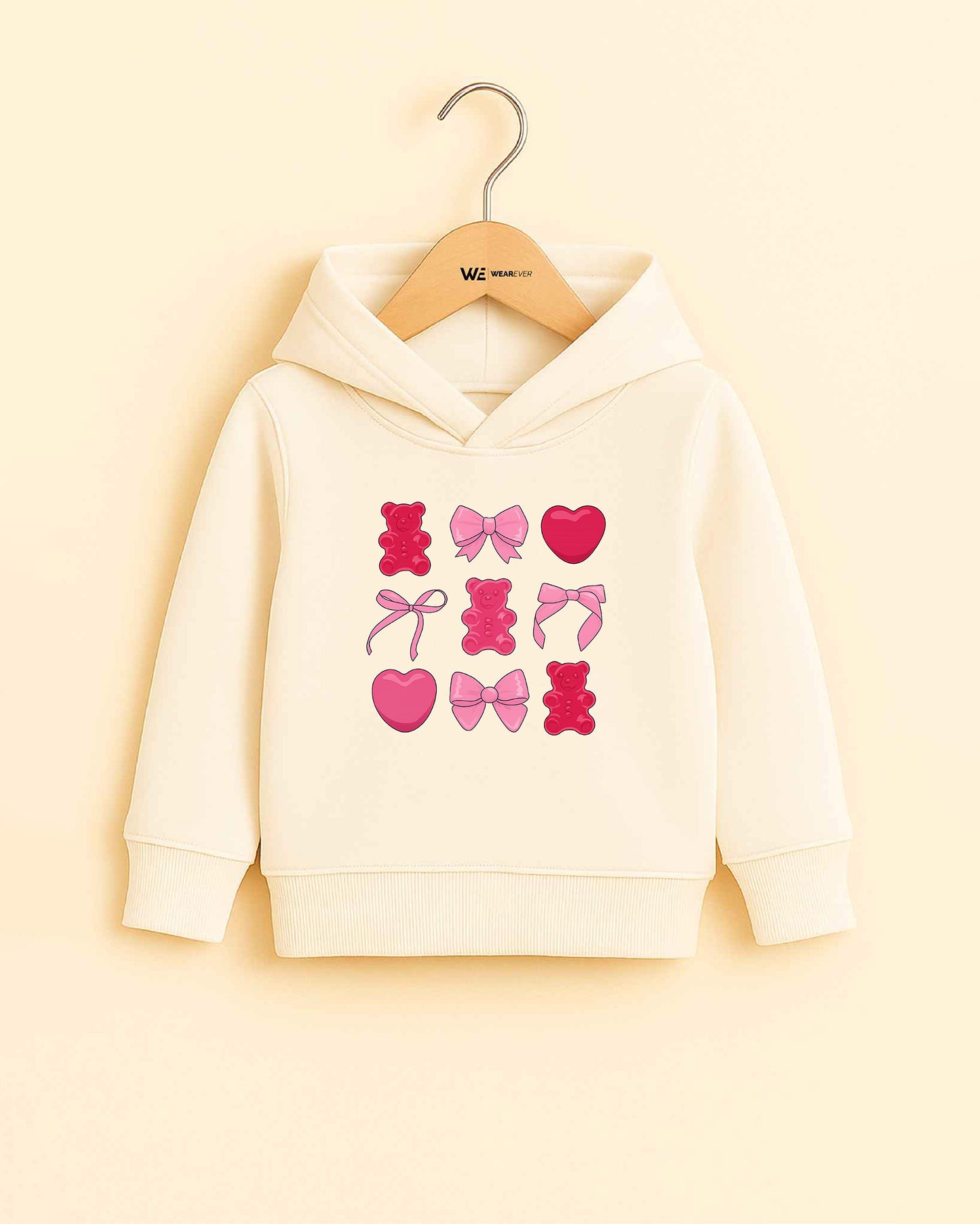 Jelly Bear & Hearts Hoodie