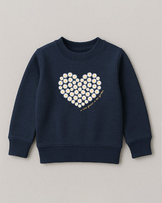 Little Flower in the Garden Sweatshirt