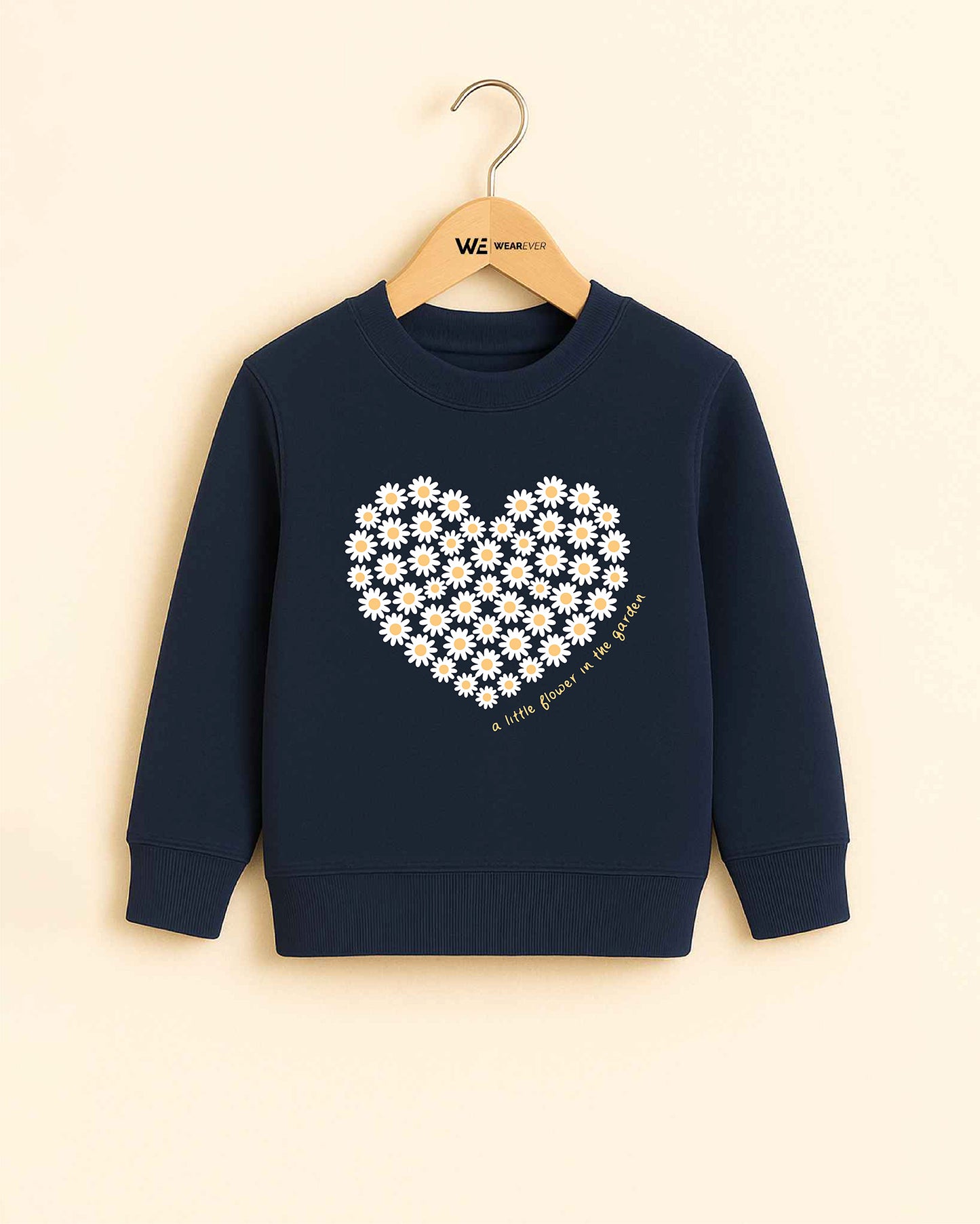 Little Flower in the Garden Sweatshirt