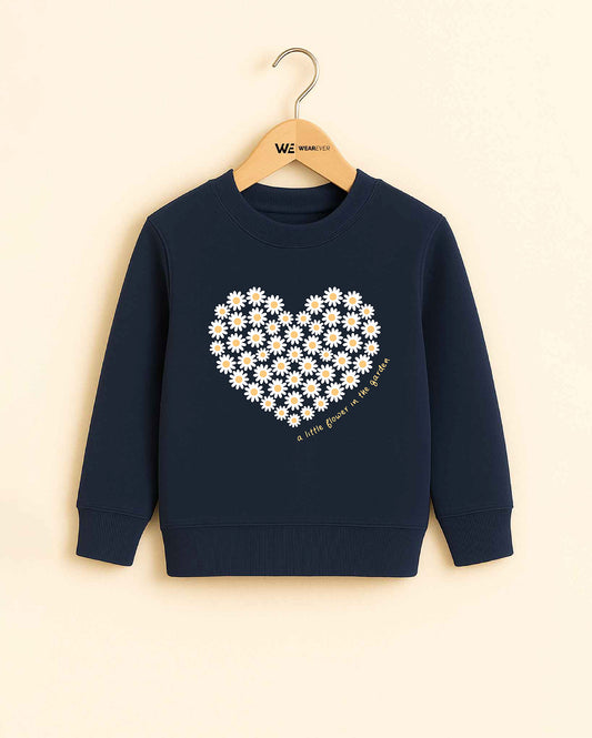 Little Flower in the Garden Sweatshirt