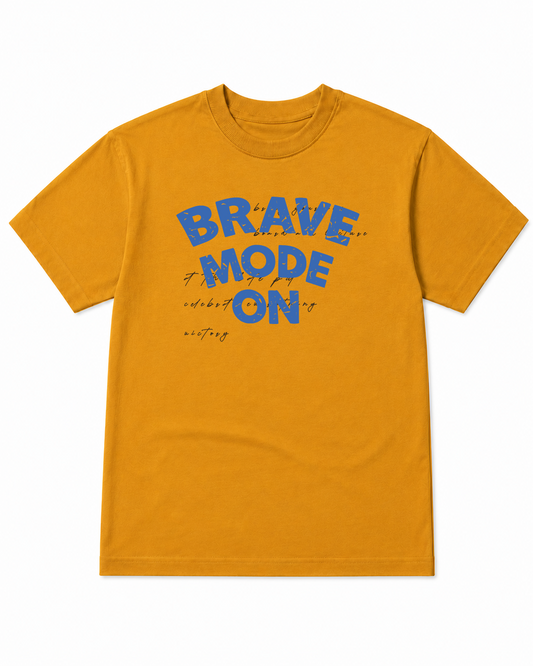 Brave Mode Graphic Oversize T-Shirt