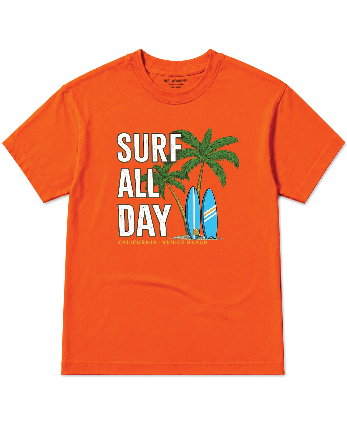 Surf All Day Graphic Oversize T-Shirt