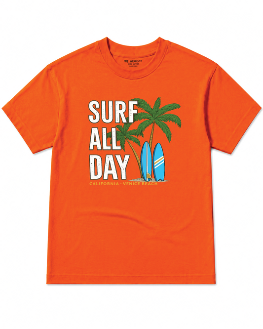 Surf All Day Graphic Oversize T-Shirt