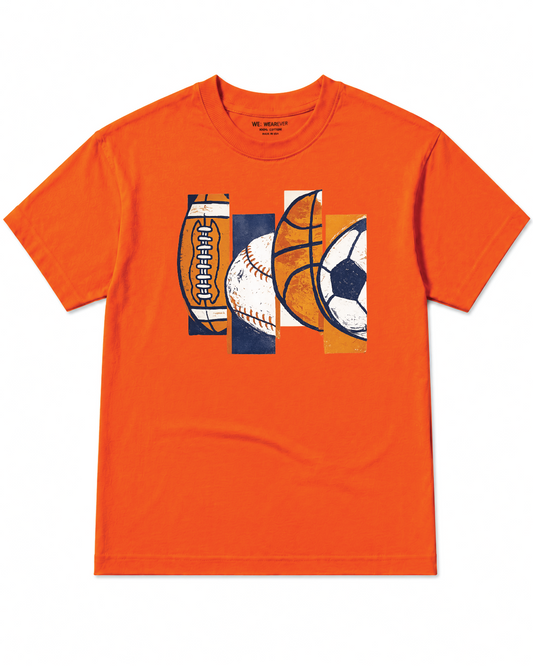 Little Athlete Graphic Oversize T-Shirt