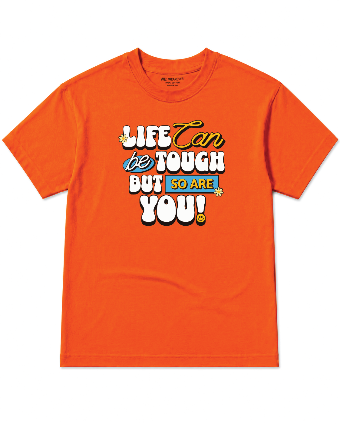 Life Can Be Tough Graphic Oversize T-Shirt