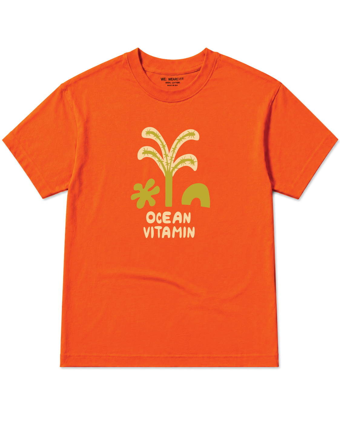 Ocean Vitamin Graphic Oversize T-Shirt