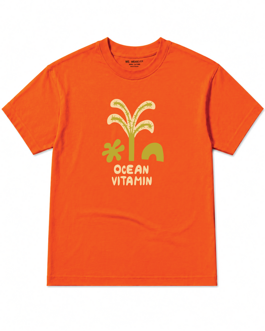 Ocean Vitamin Graphic Oversize T-Shirt