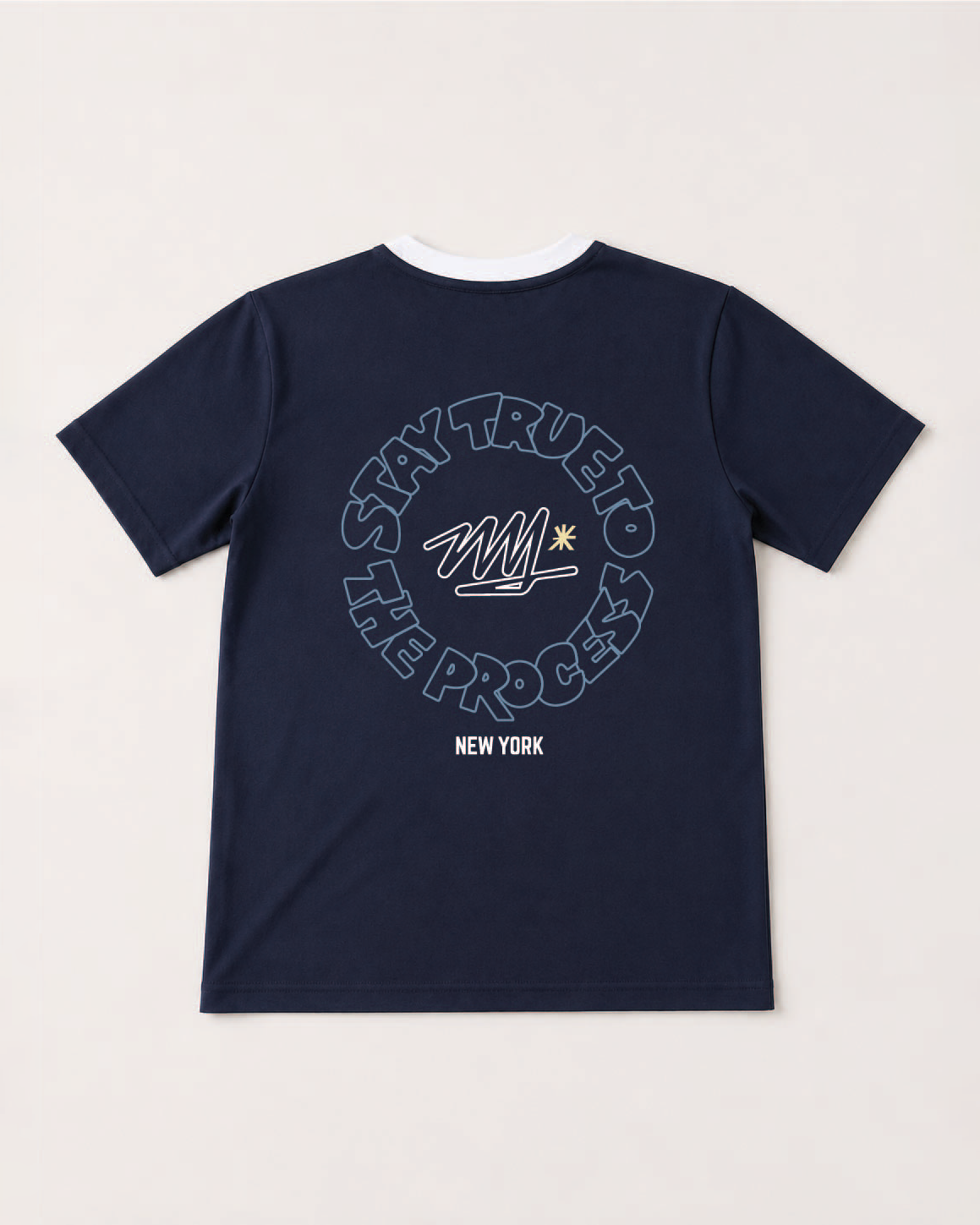 Stay True Graphic Ringer T-Shirt