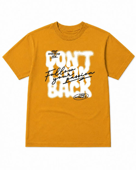 Follow Your Passion Oversized Graphic T-Shirt