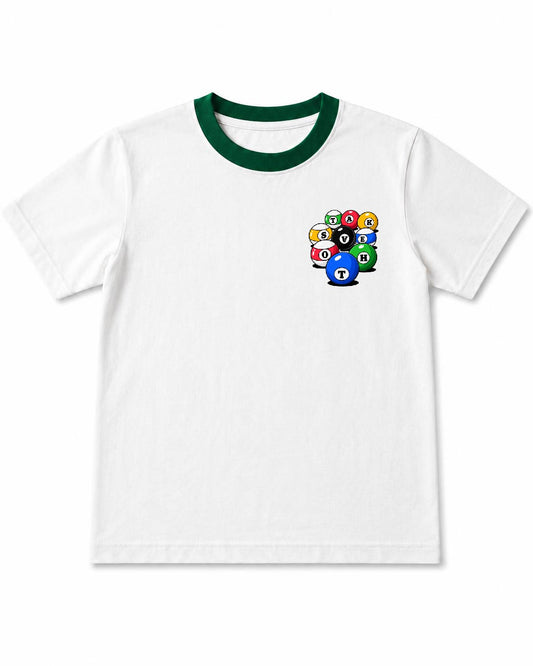 Take The Shot Graphic Ringer T-Shirt