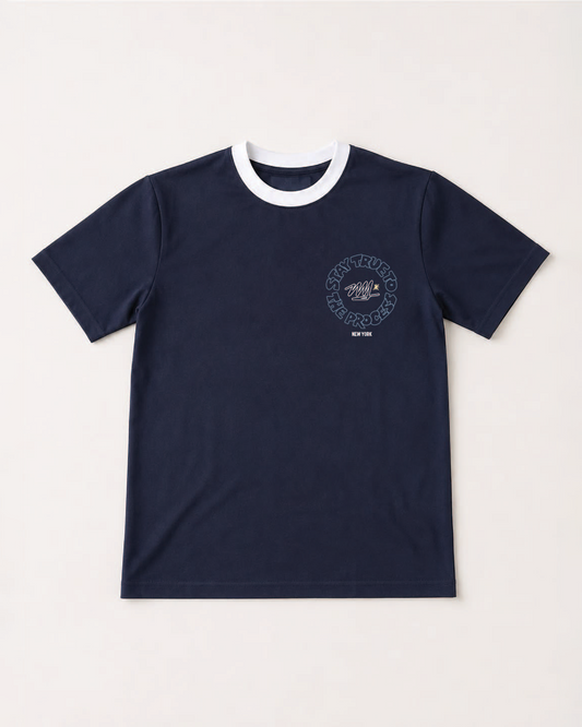 Stay True Graphic Ringer T-Shirt