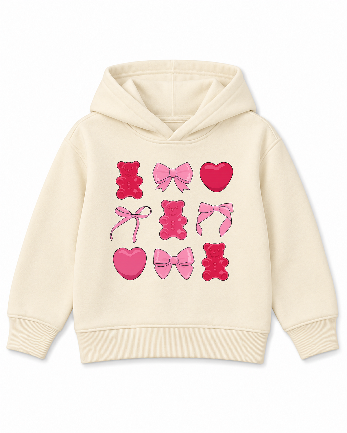 Jelly Bear & Hearts Hoodie