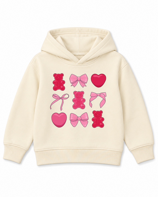 Jelly Bear & Hearts Hoodie