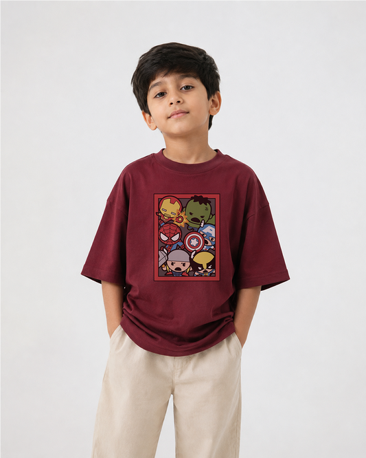 Super Squad Graphic Oversize T-Shirt