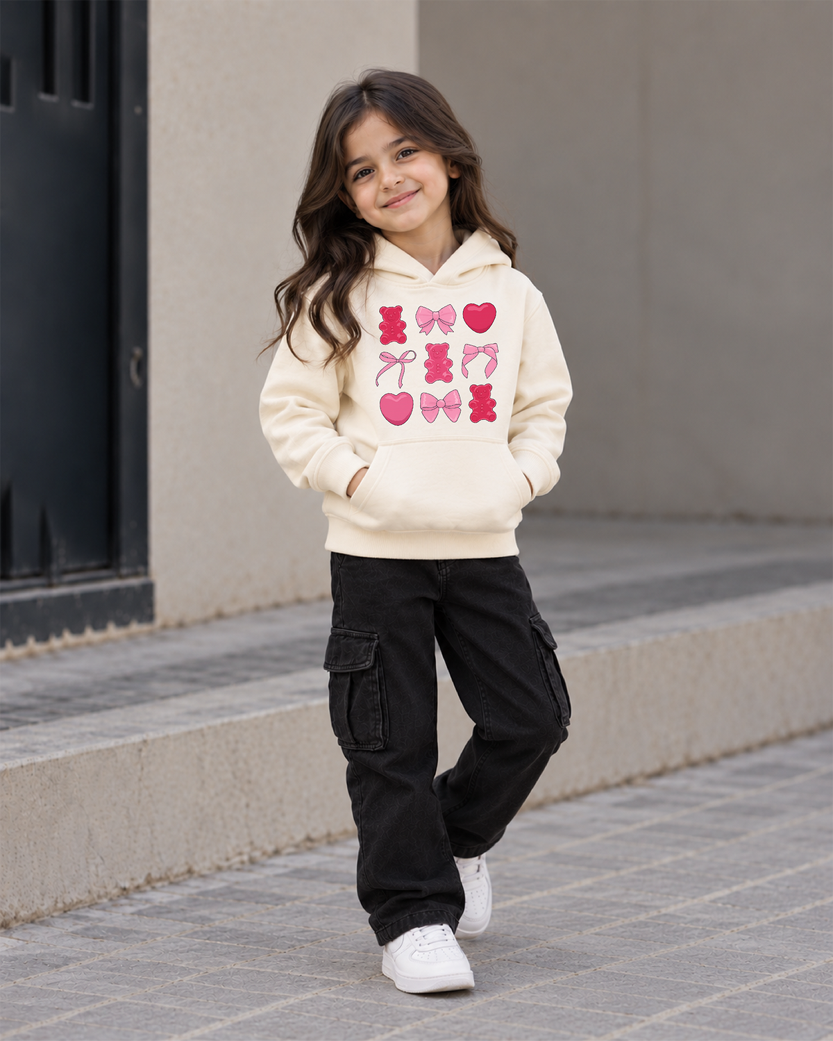 Jelly Bear & Hearts Hoodie